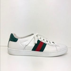 Classic Gucci Ace White Red/Green Sneaker 37 FIRM